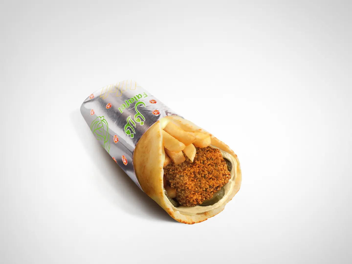 Falafel Albaik Sandwich