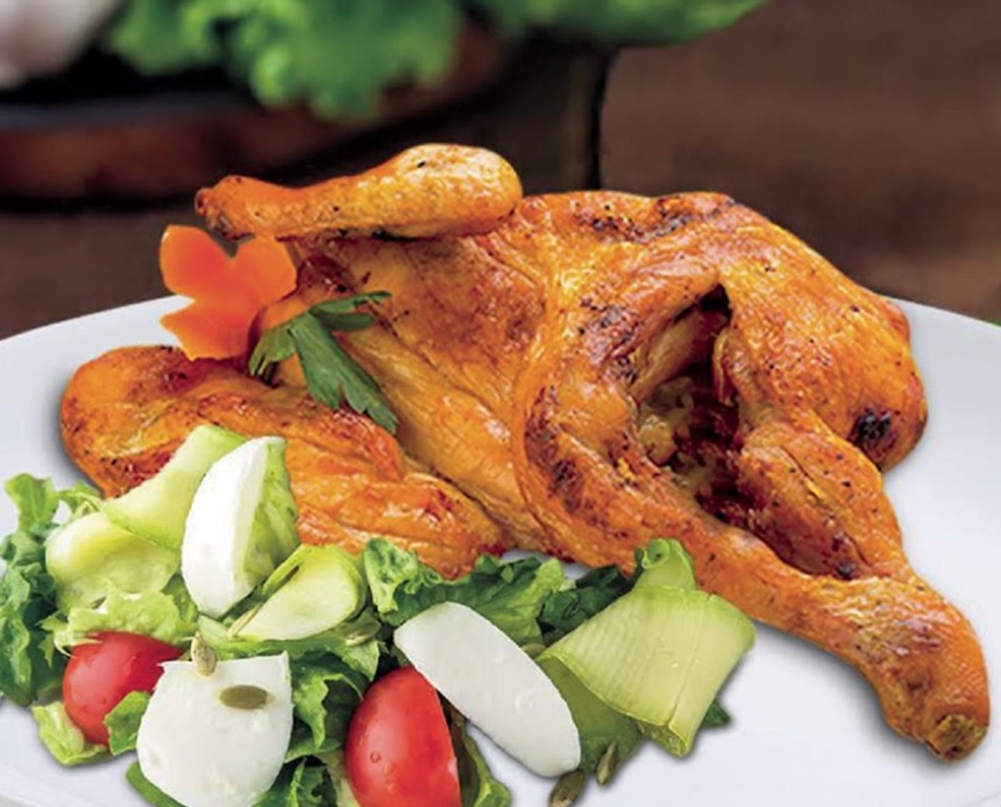 Half Grilled Chicken Plain