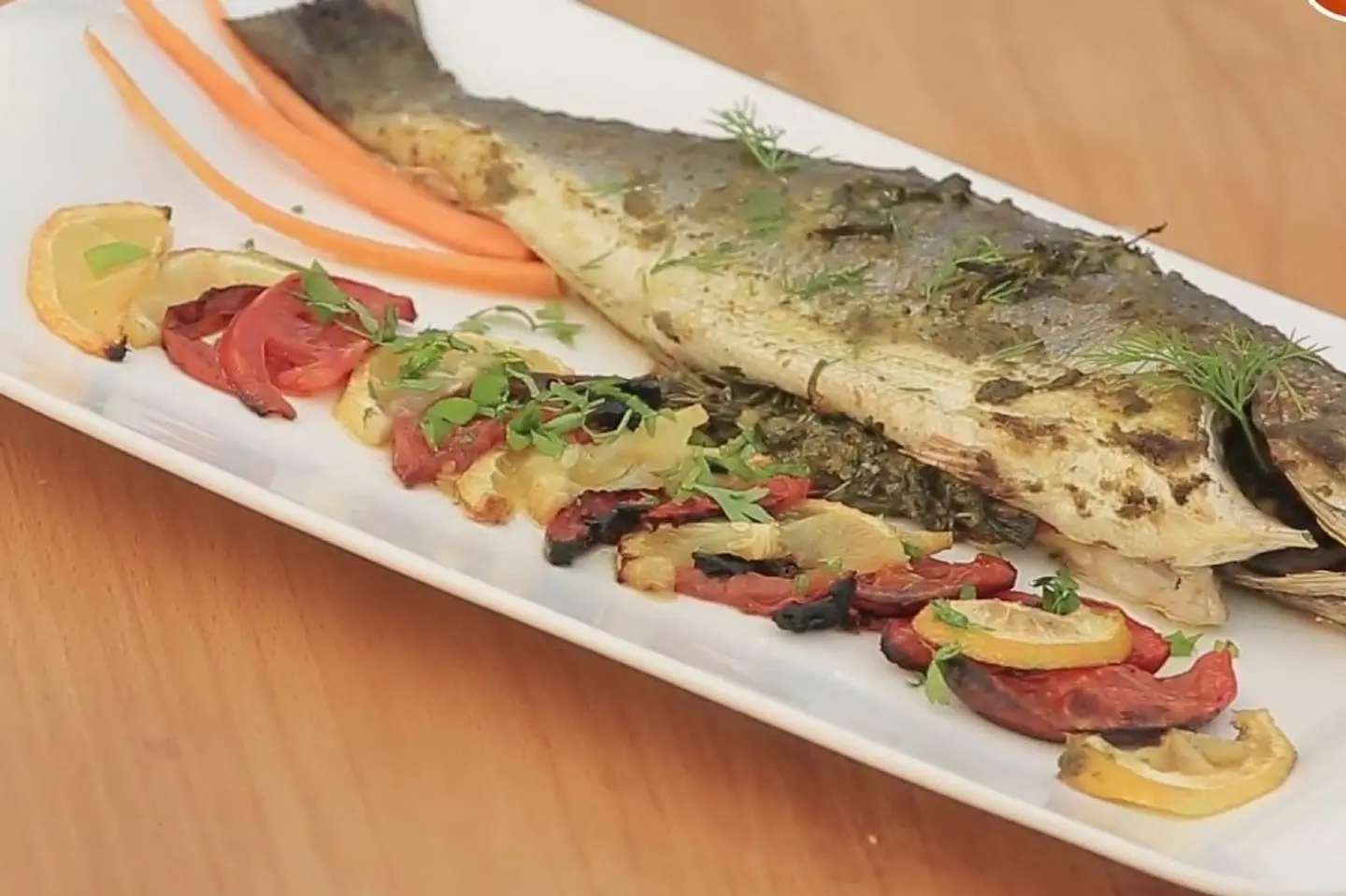 1/2 Fried Sea Bass
