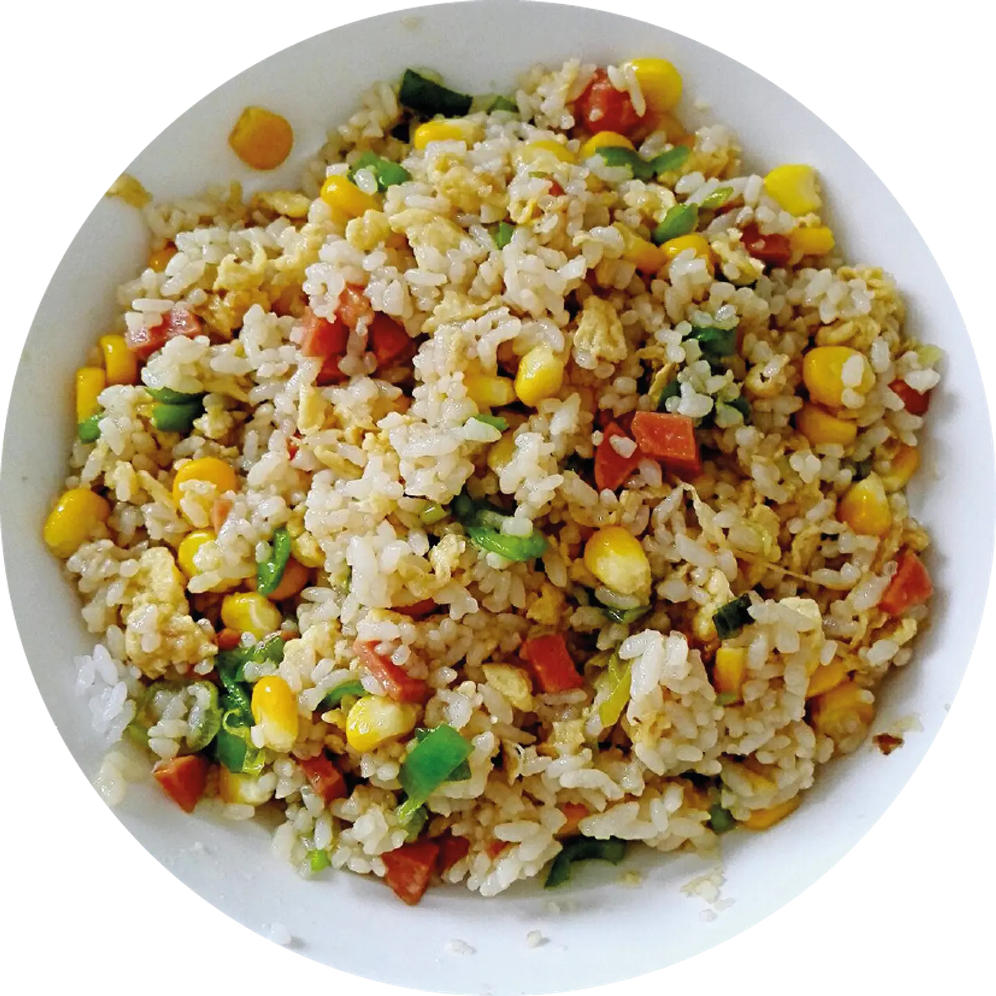 ايدام البيض مع الارز