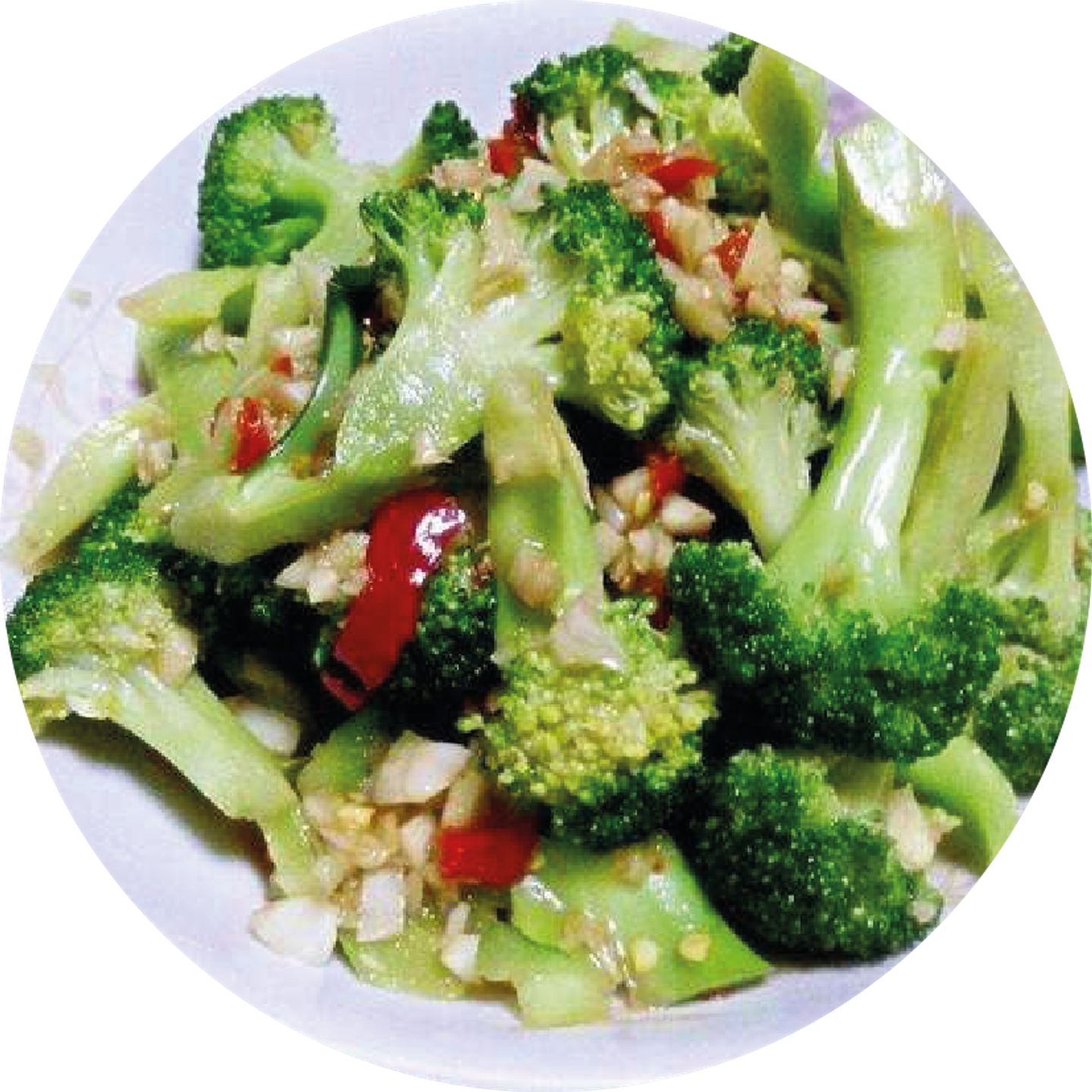 Vegetarian Fried Broccoli