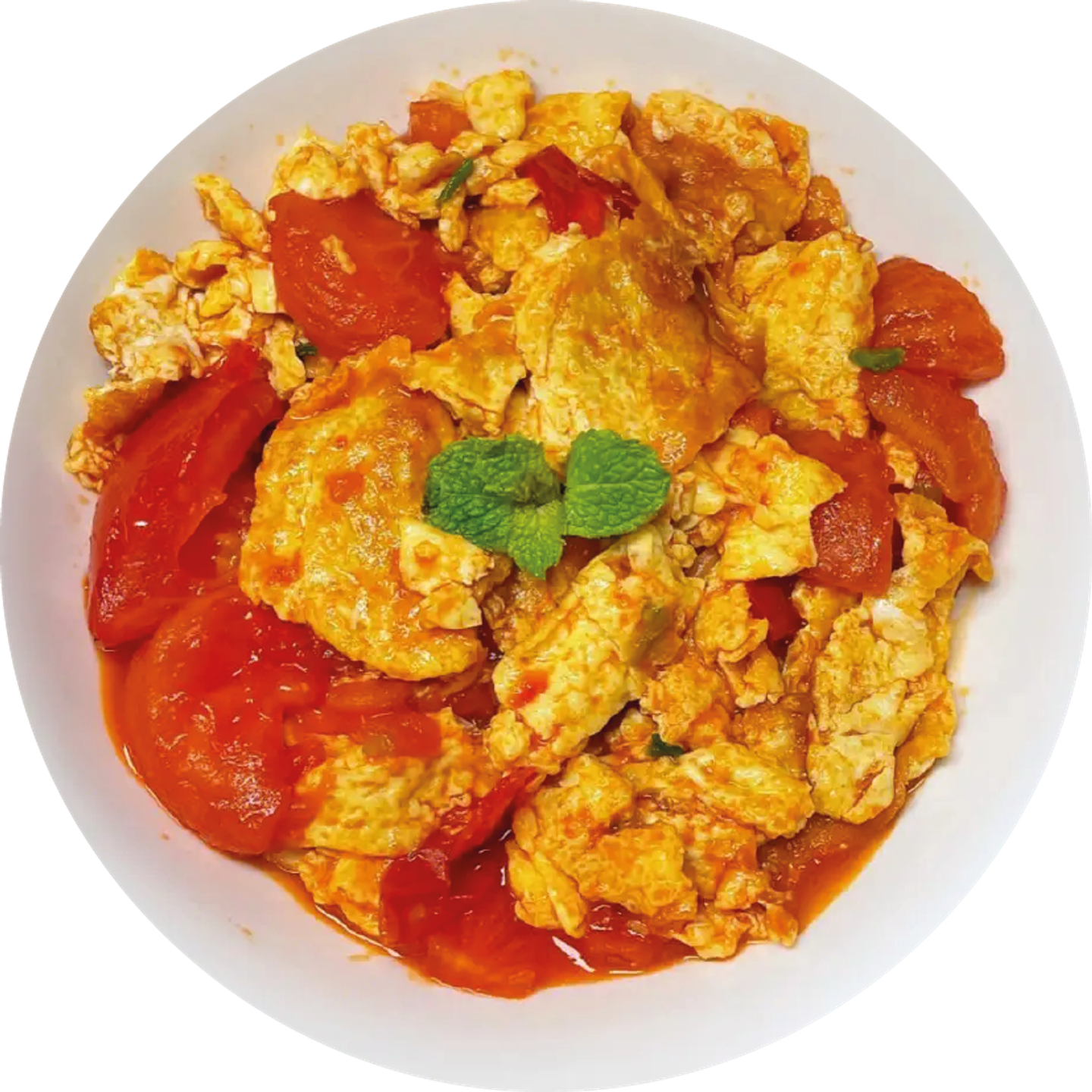 Scrambled Eggs With Tomatoes
