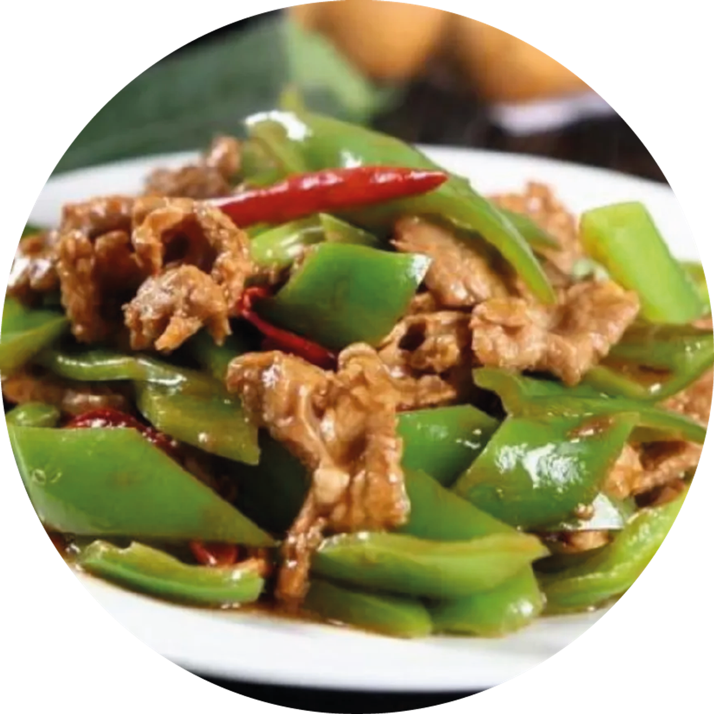 Stir Beef With Pepper