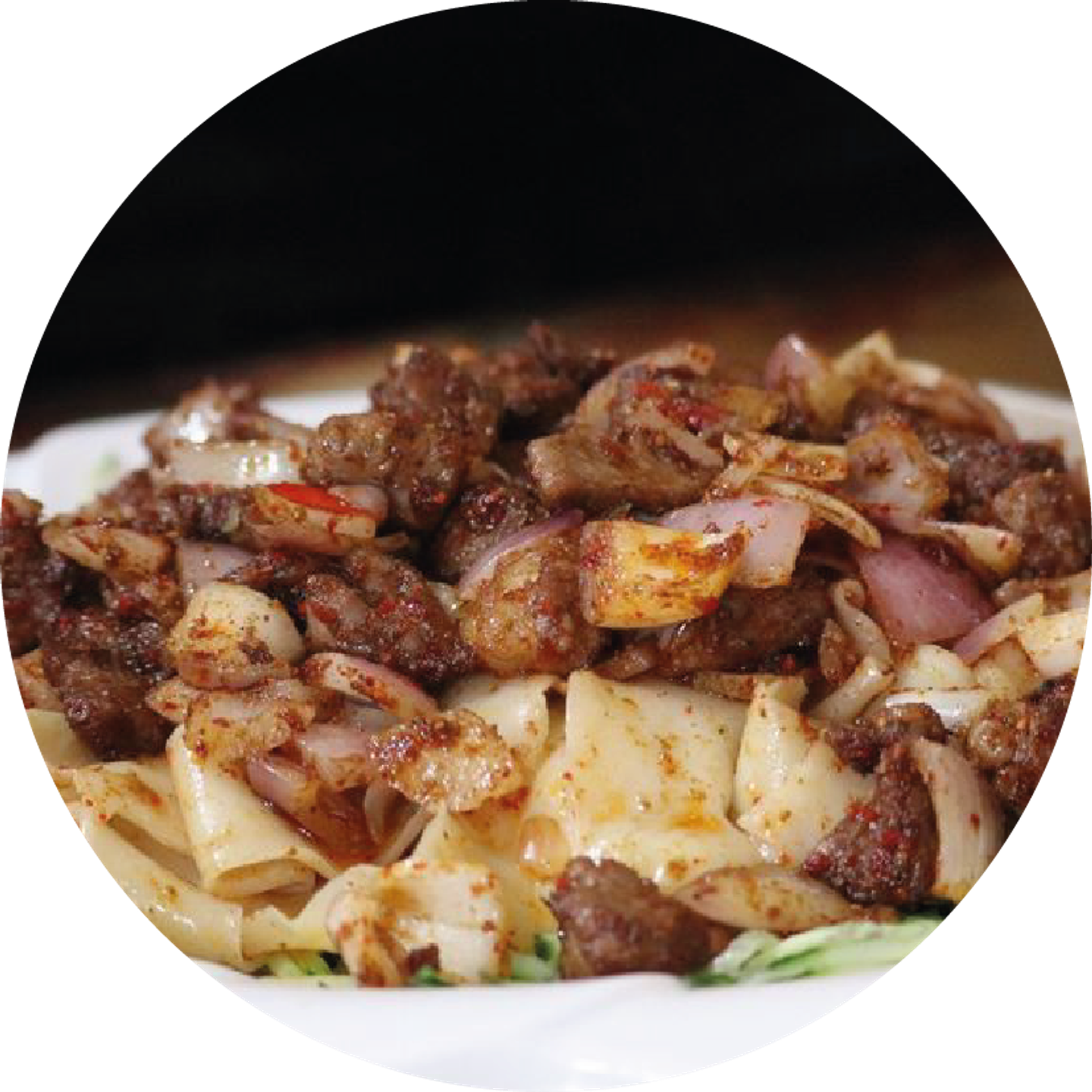 Noodle With Kebab