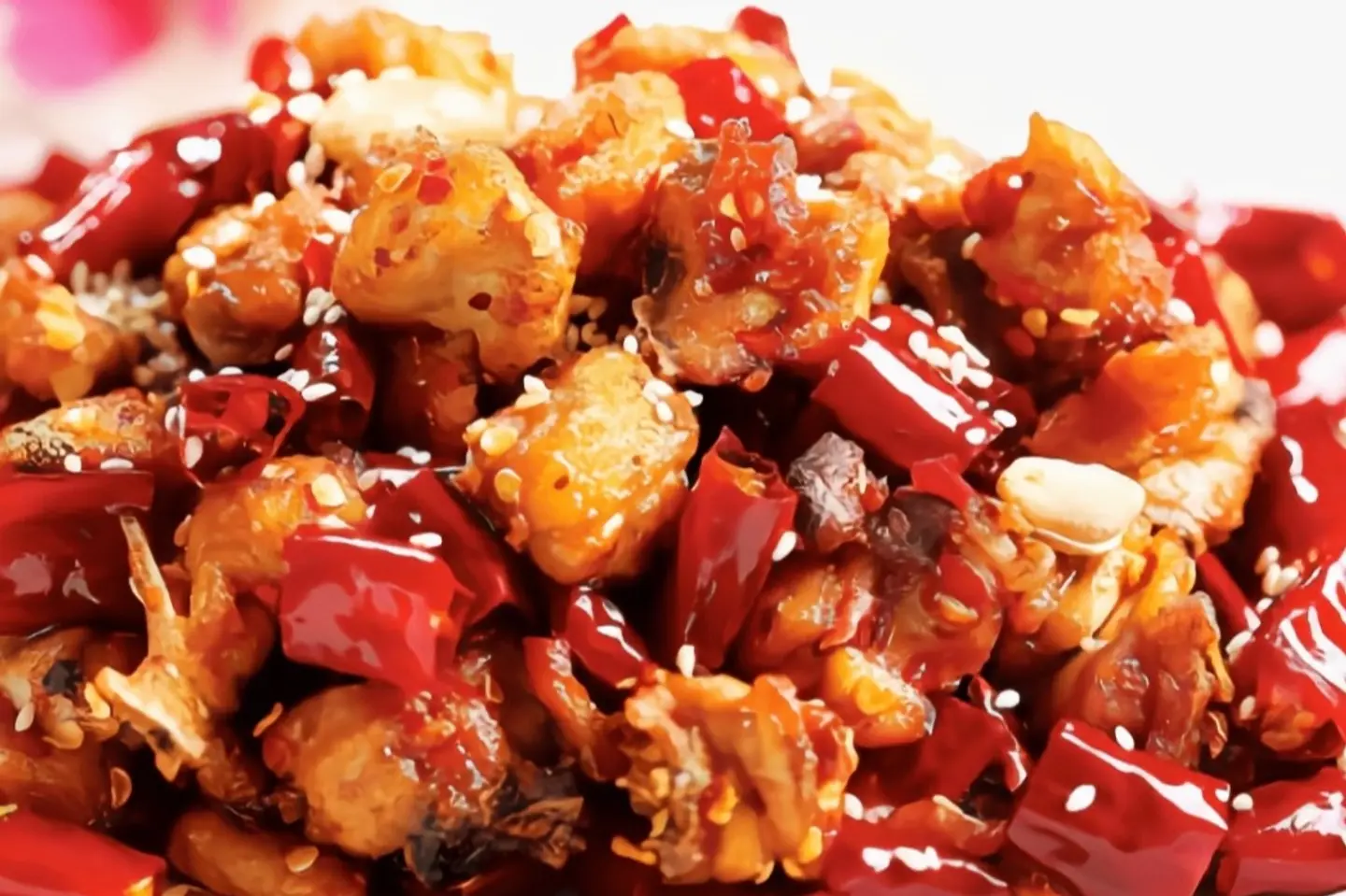 ايدام الدجاج بالفلفل