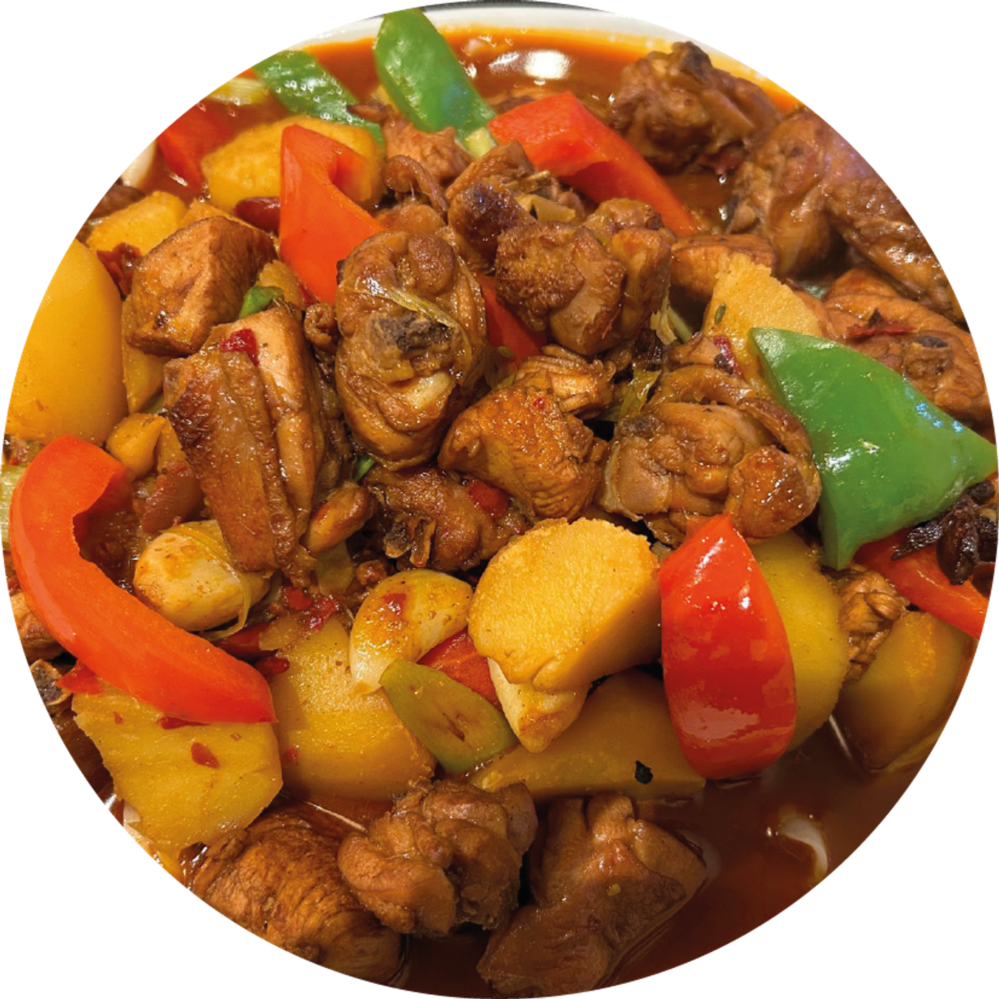 Large Plate Chicken