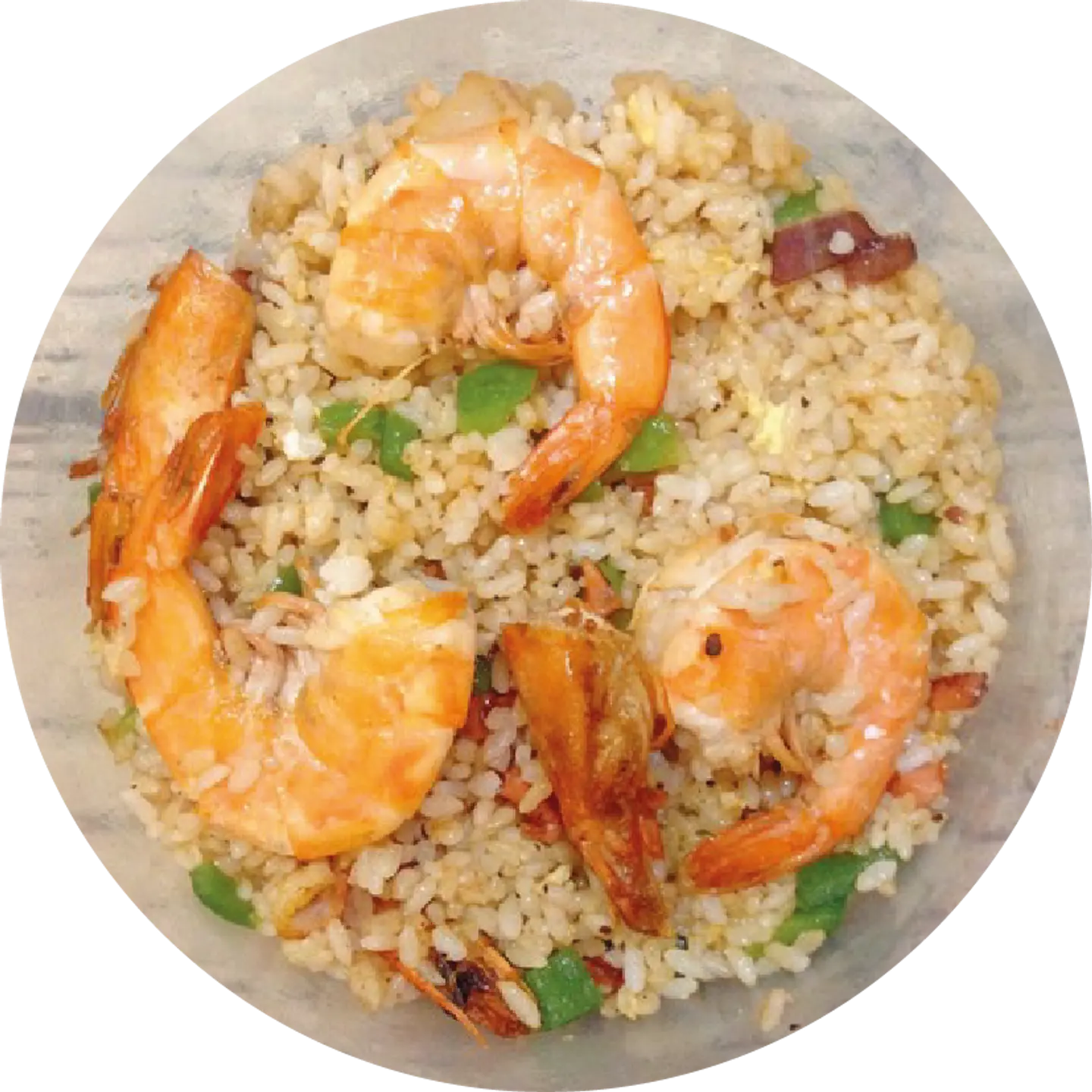 ايدام روبيان مع الارز