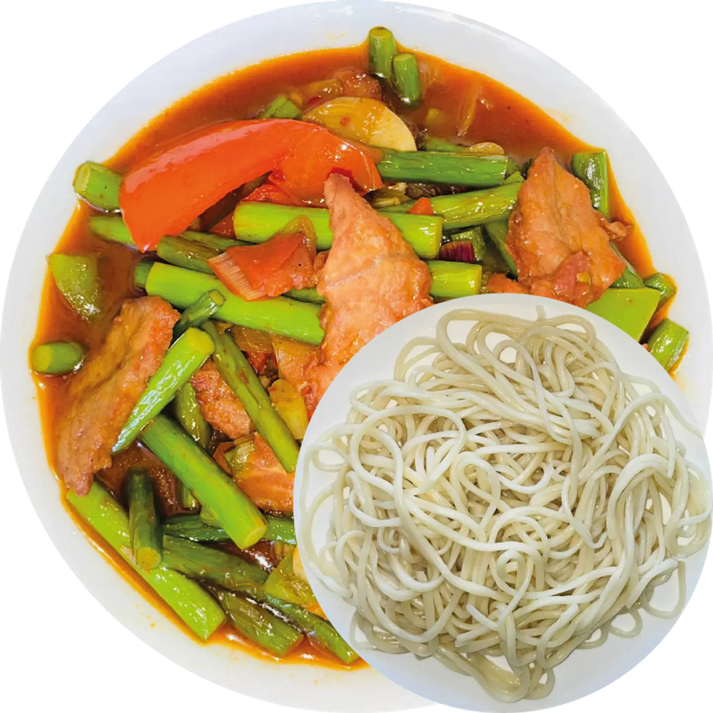 Laghman With Green Garlic