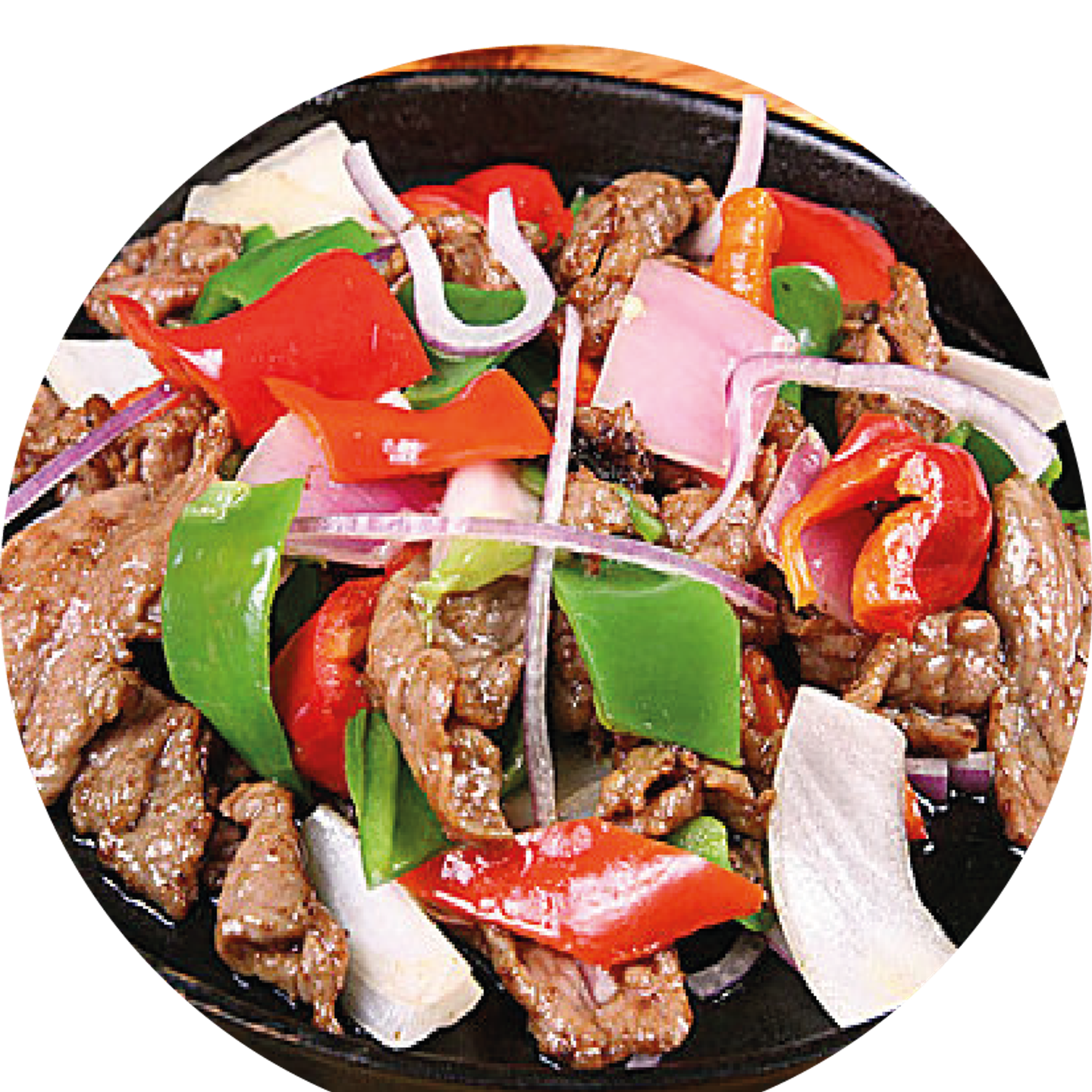 Edam Beef With Iron Plate
