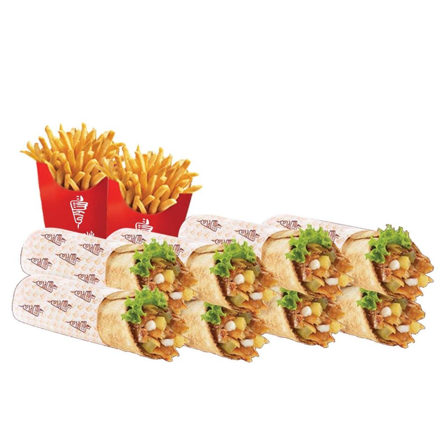 A Family Meal With Tortilla Bread