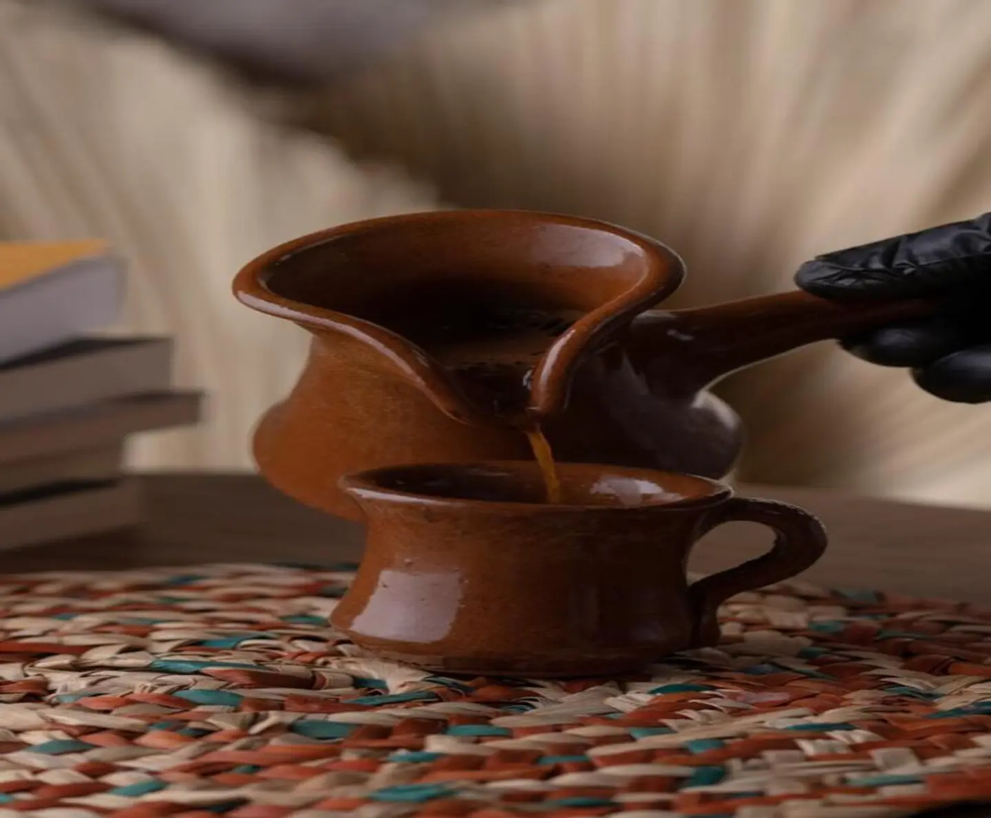 كوب قهوة تركية