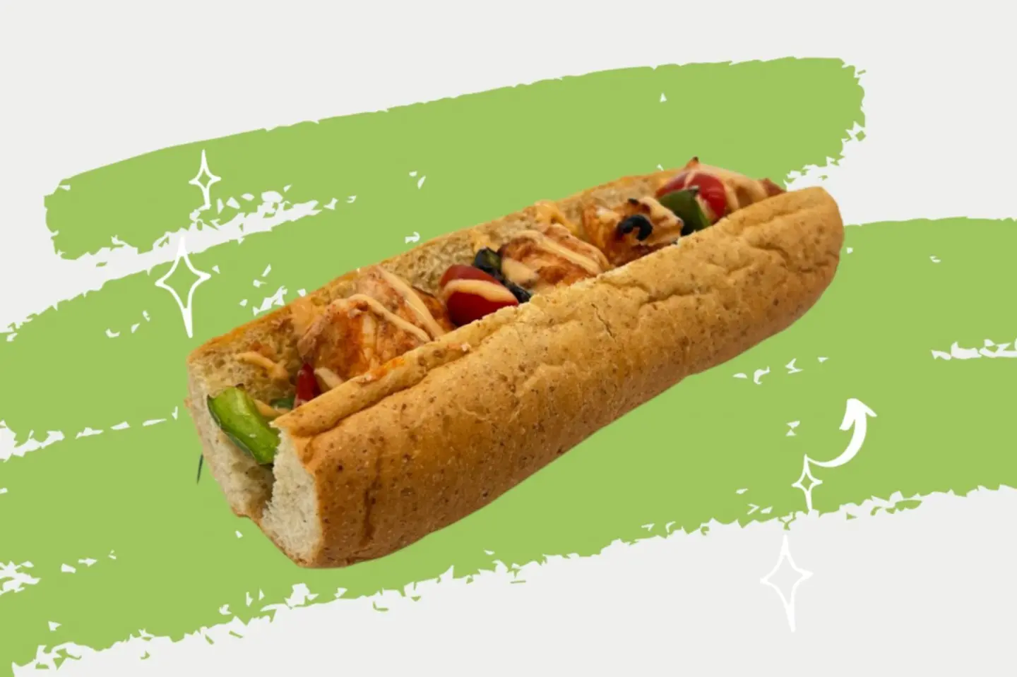 Chicken Shish Taoowk Sandwich
