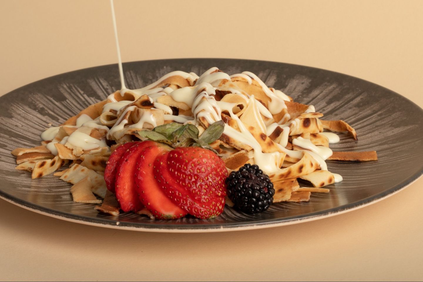 Fettuccine Crepe White Chocolate