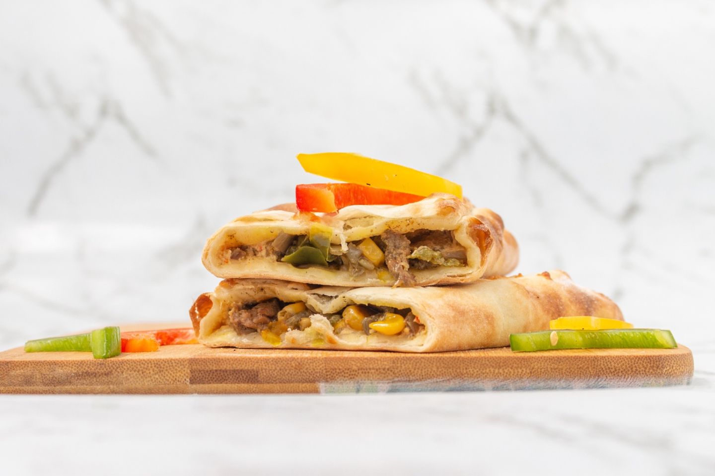 Beef Fajitas Sandwich