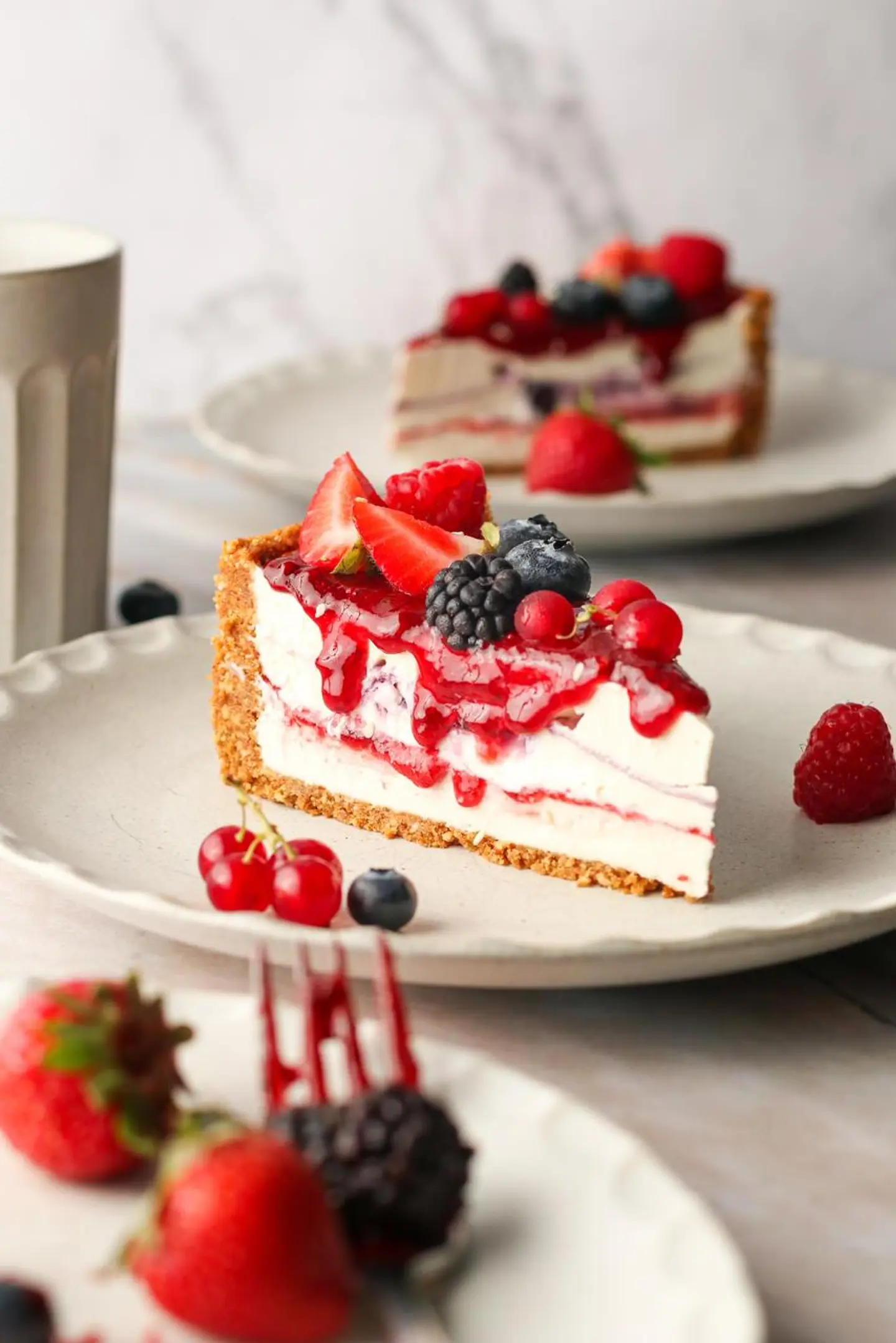 Mixberry Cheese Cake