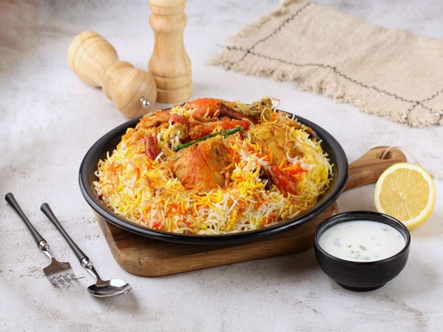 بريانى الدجاج الاصلى بالعظم . - بريانى الدجاج الاصلى بالعظم صغير