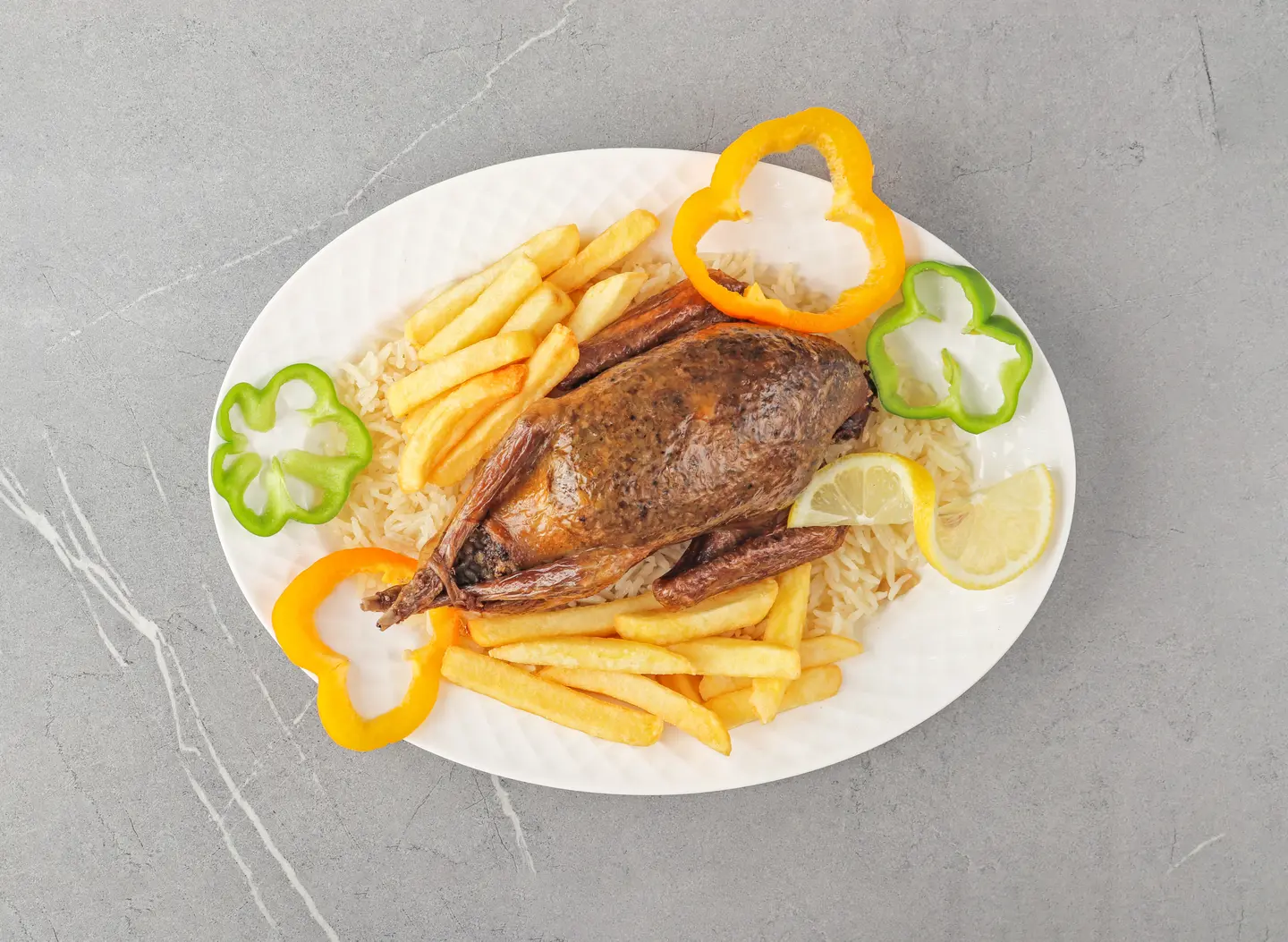 Stuffed Pigeon With Rice