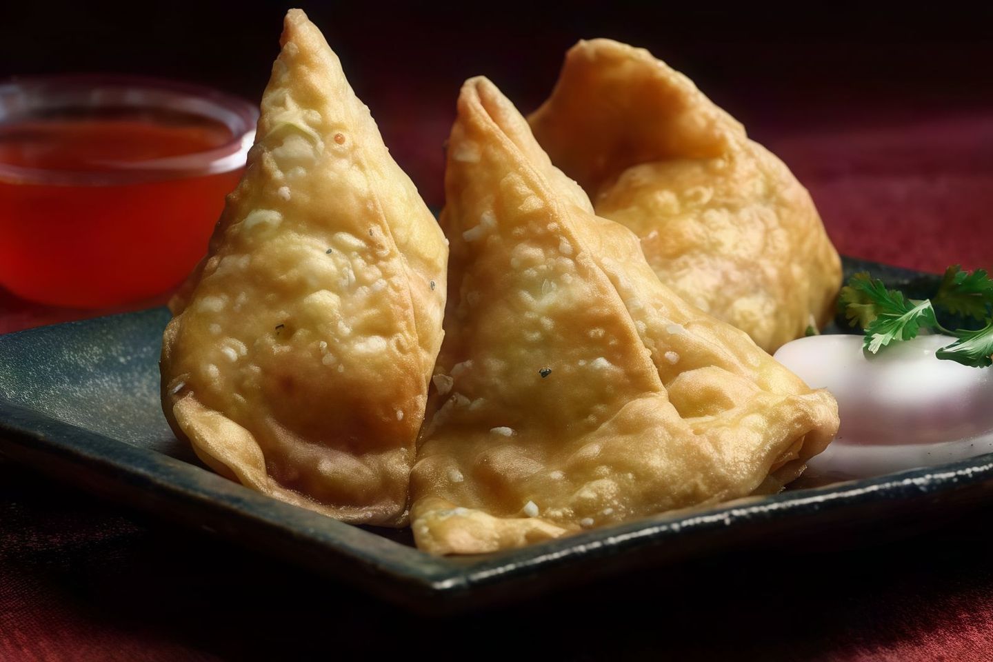 سمبوسه بطاطس بنجابي