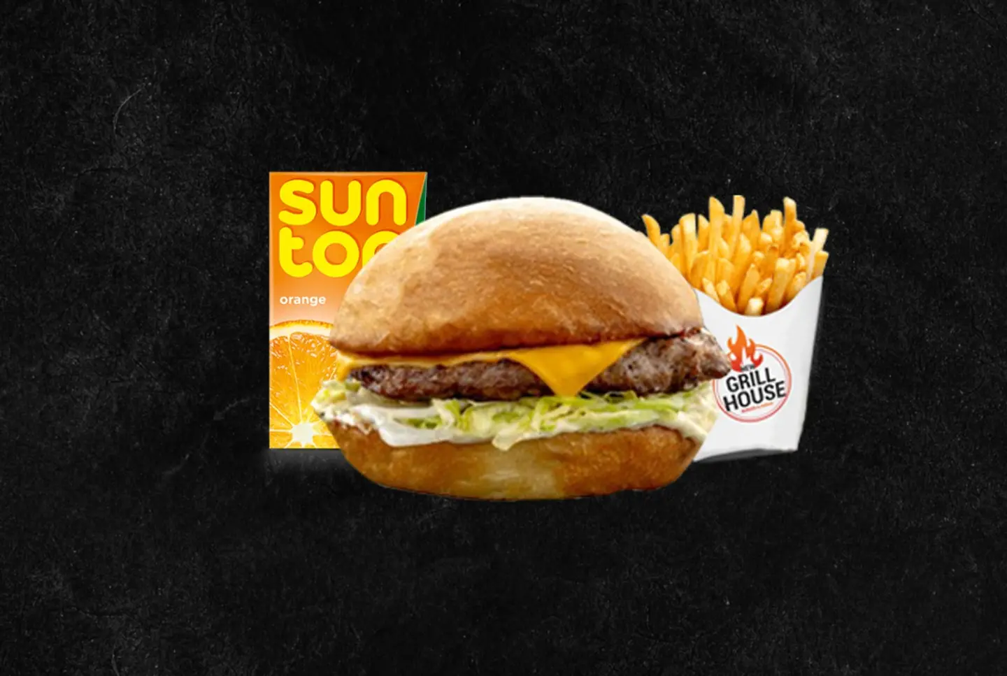 وجبة برجر أطفال