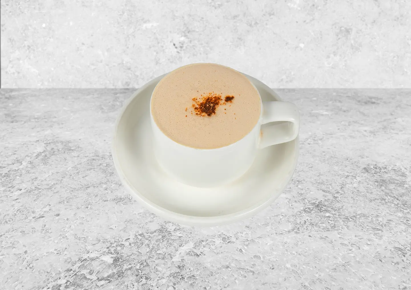 Cup Of French Coffee With Hazelnut