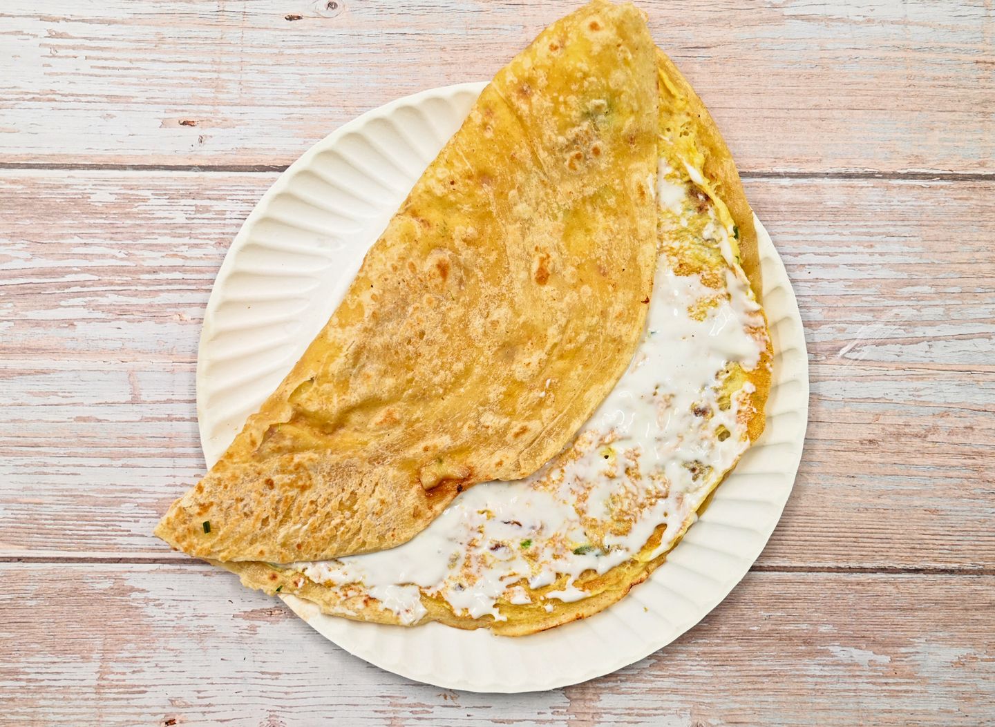 Two Eggs Pie With Cheese
