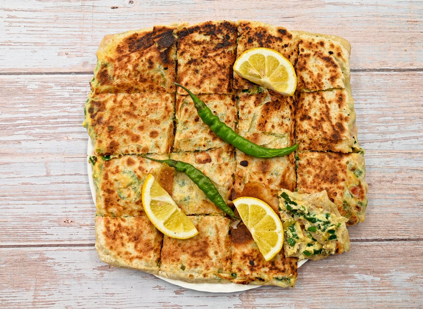Tuna Mutabbak With Cheese