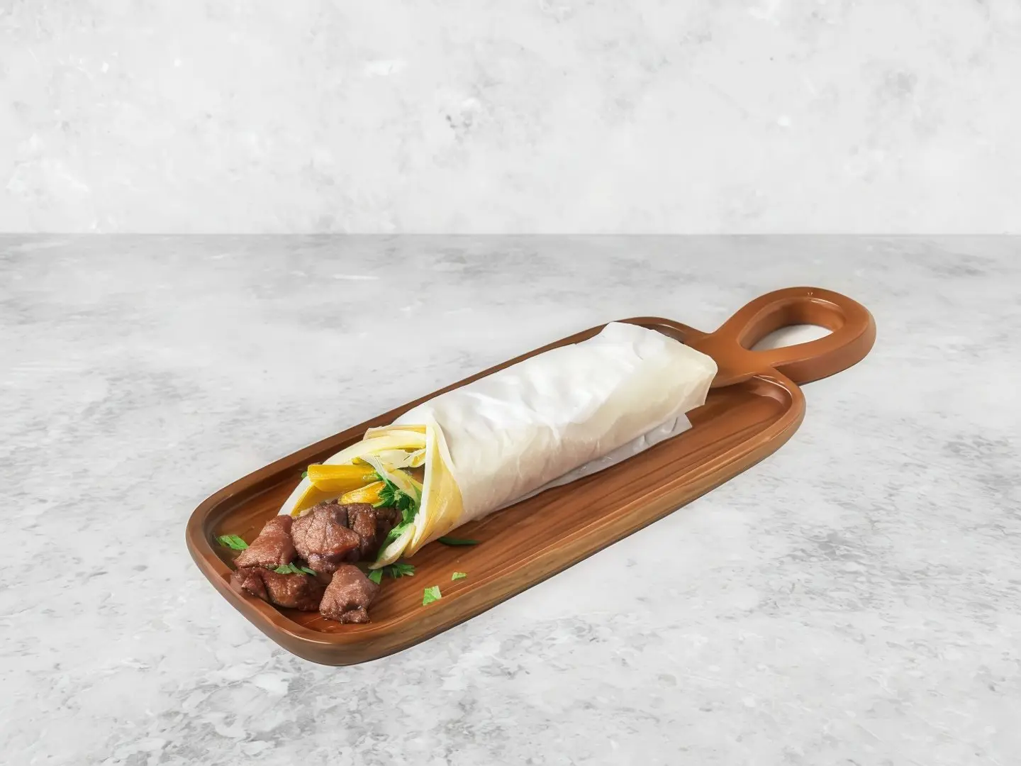 Meat Awsal With Cheese - Small