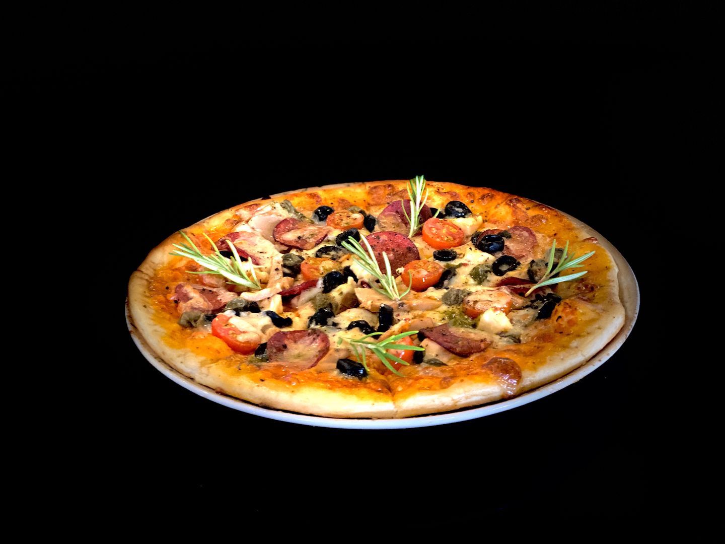 Fresh Vegetable Pizza