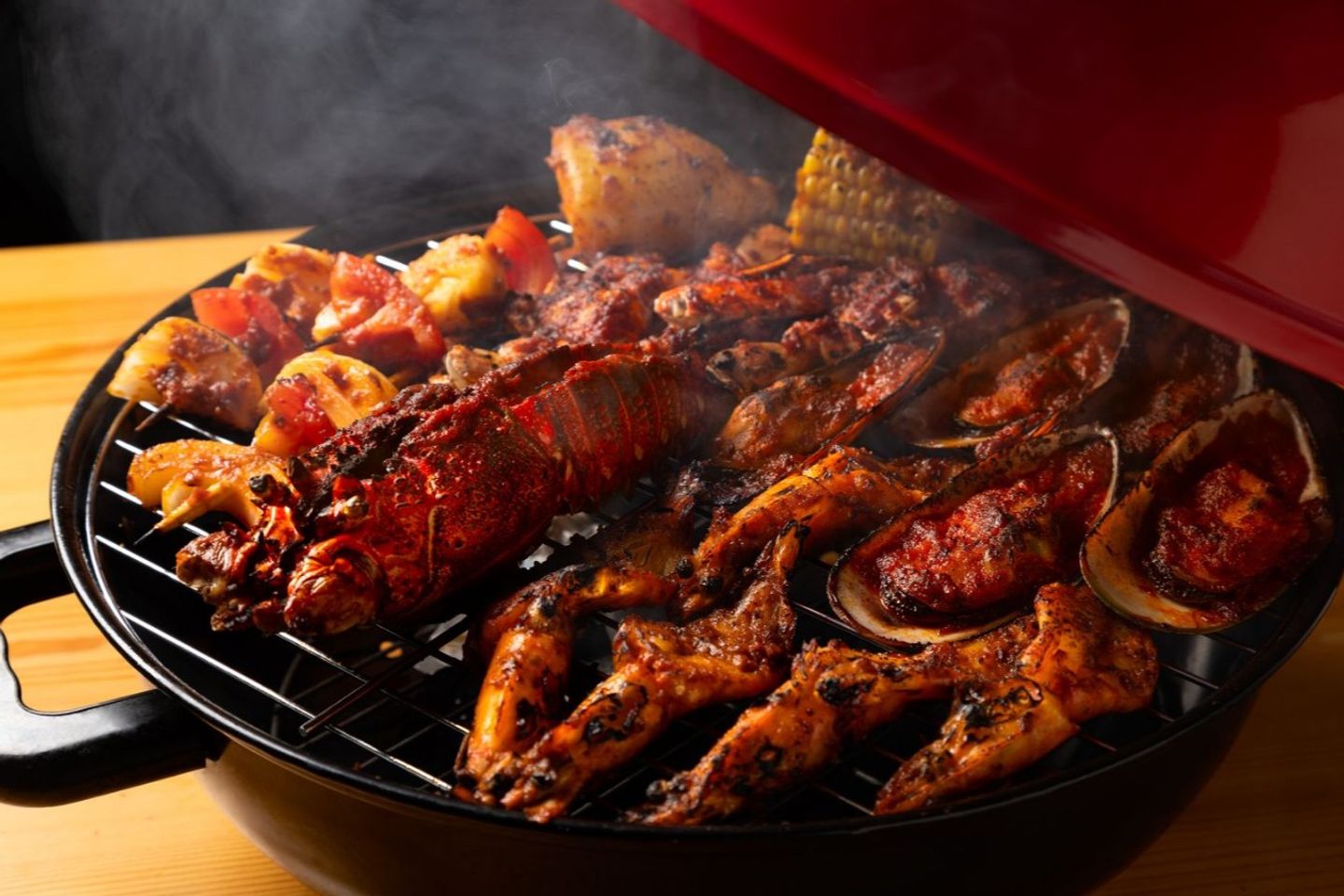 Grilled Seafood Mix