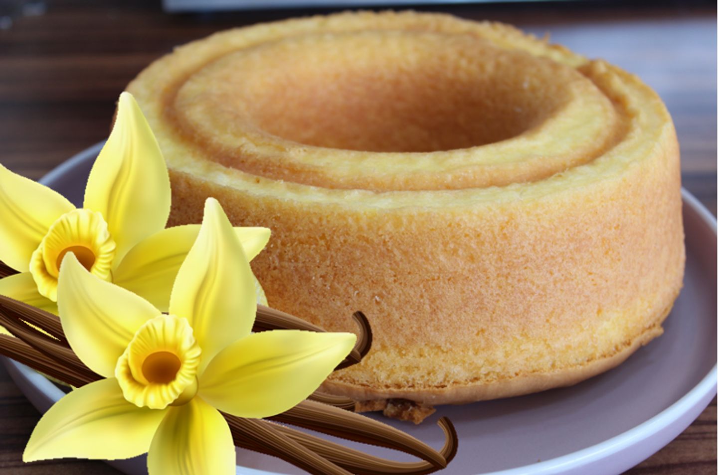 Vanilla Pie Cake