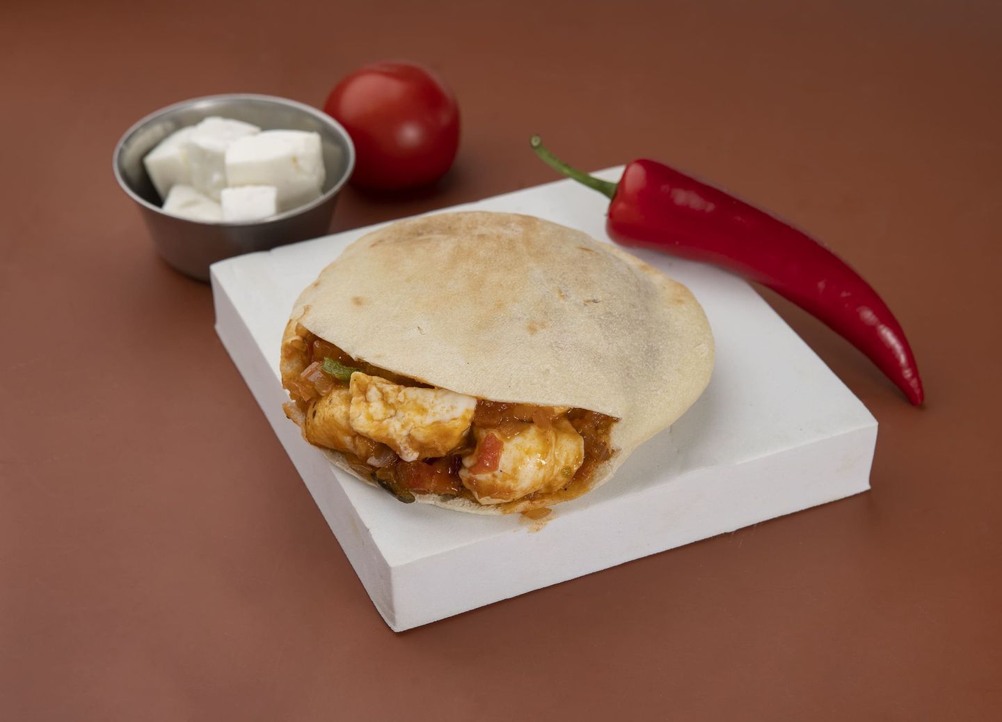 Halloumi Hamsa Sandwich