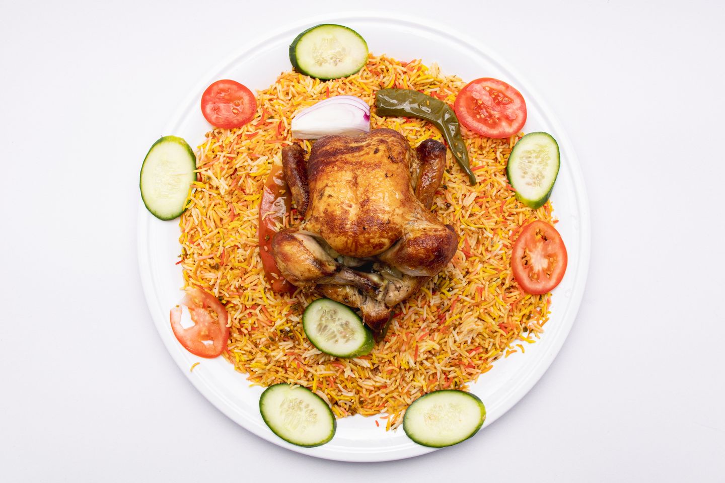 دجاج شواية مع الأرز