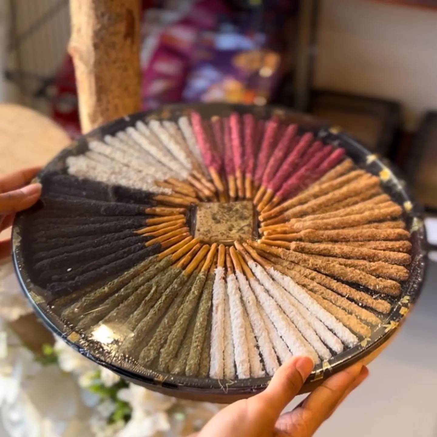 اعواد حالي مالح دائري