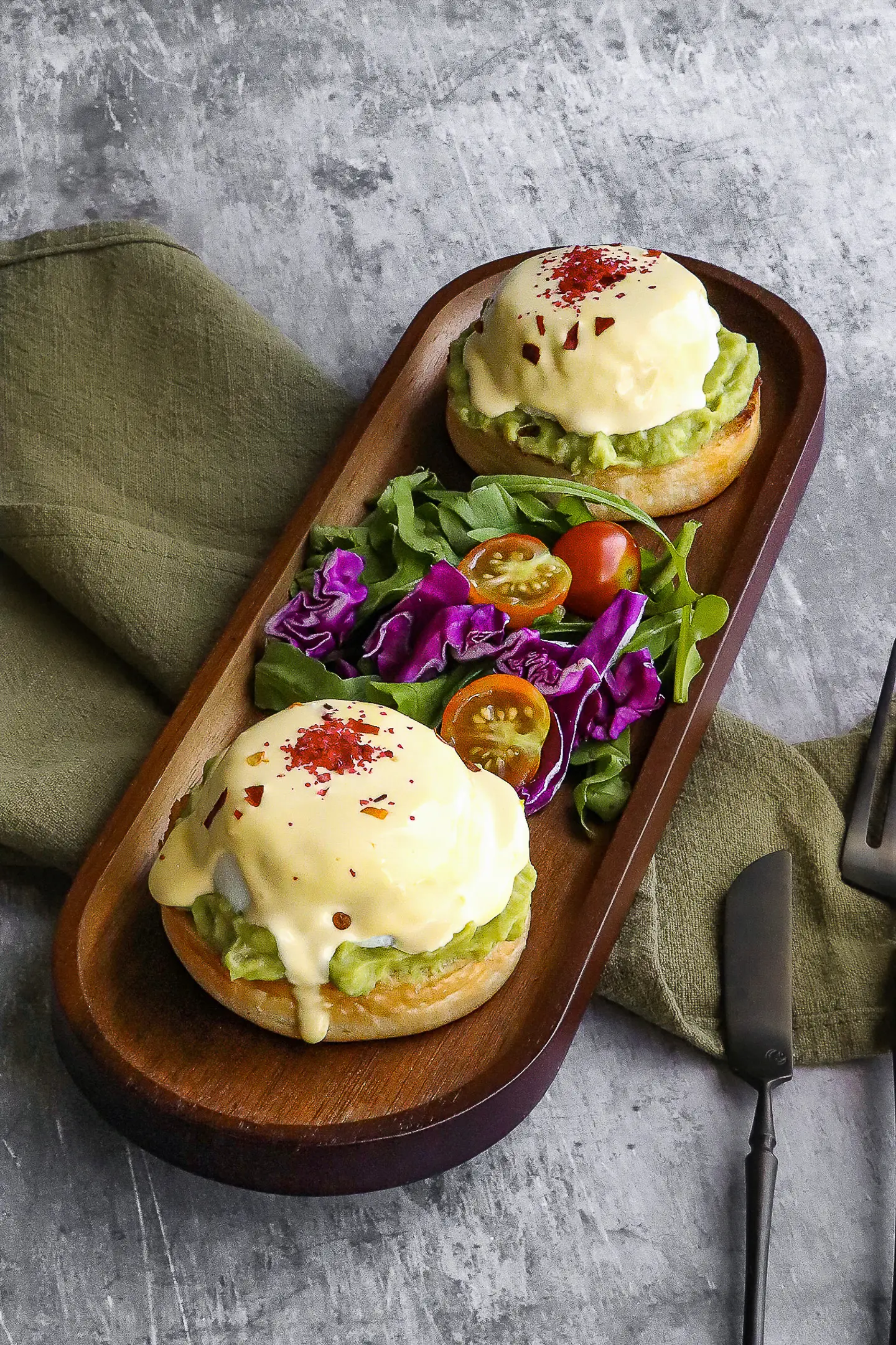 Egg Benedict Medium Done