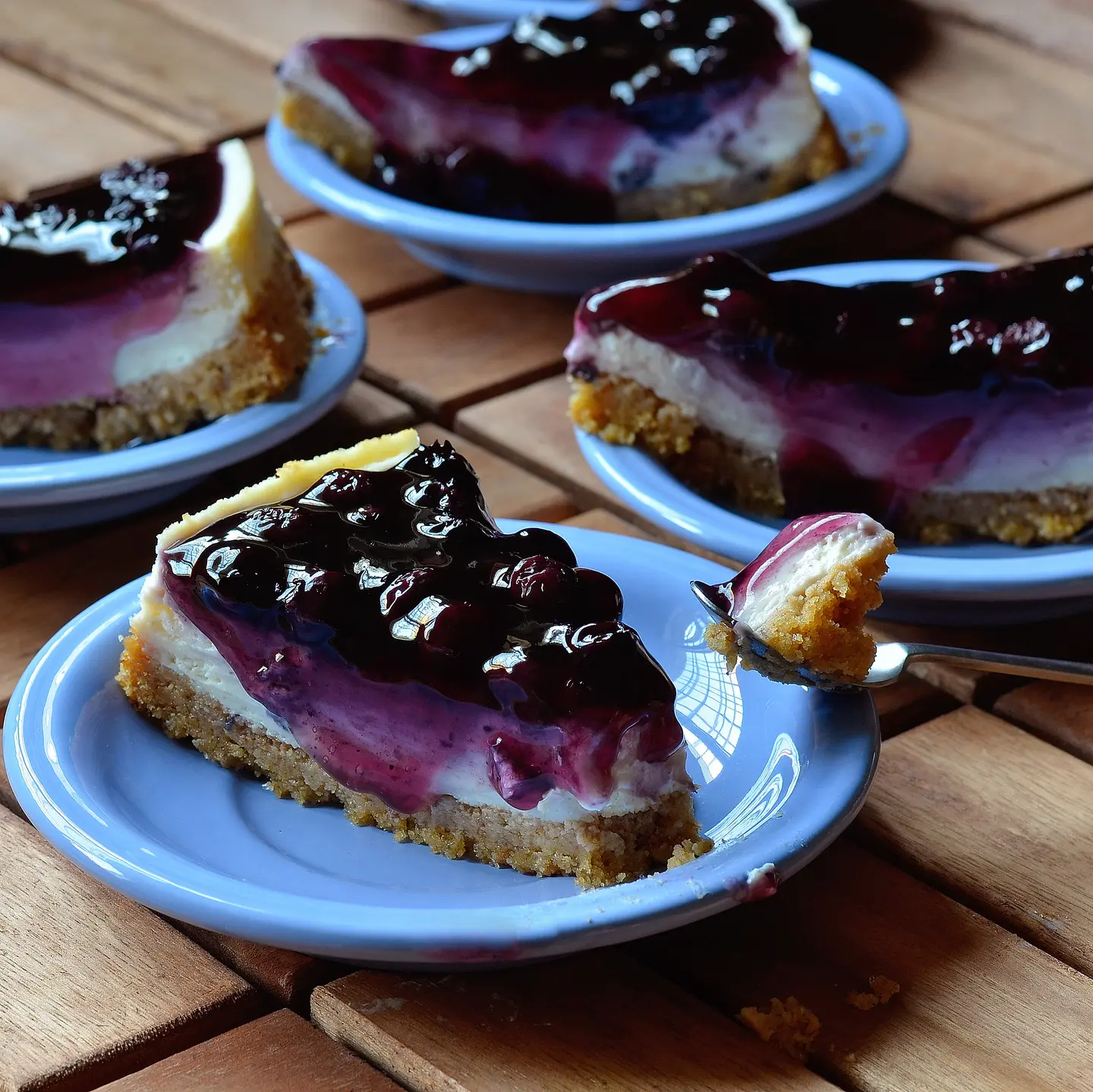 Blueberry Cheesecake - Piece
