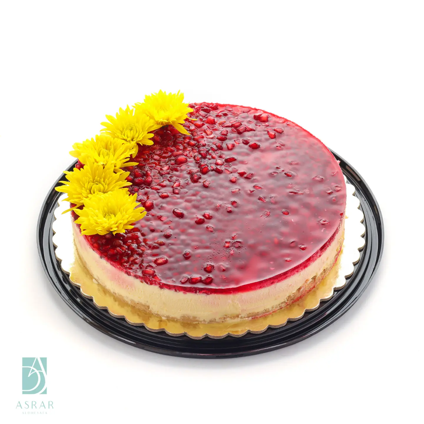 Pomegranate Cheesecake