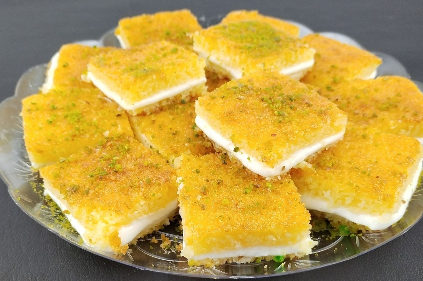 Basbousa With Cream