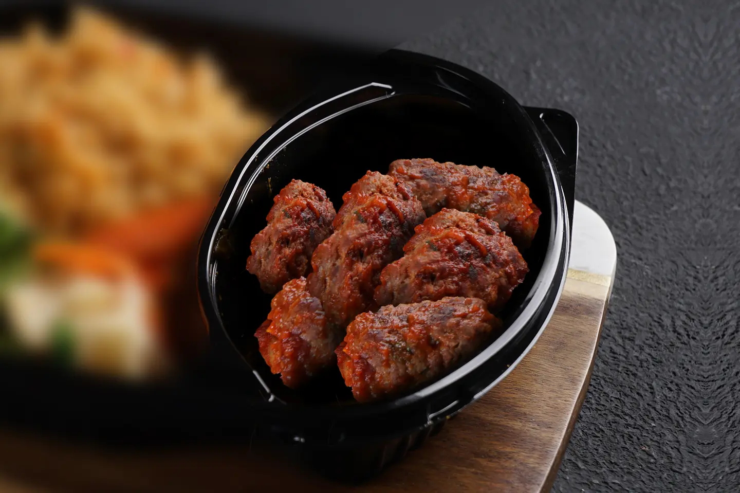Kebab With Tomato Sauce