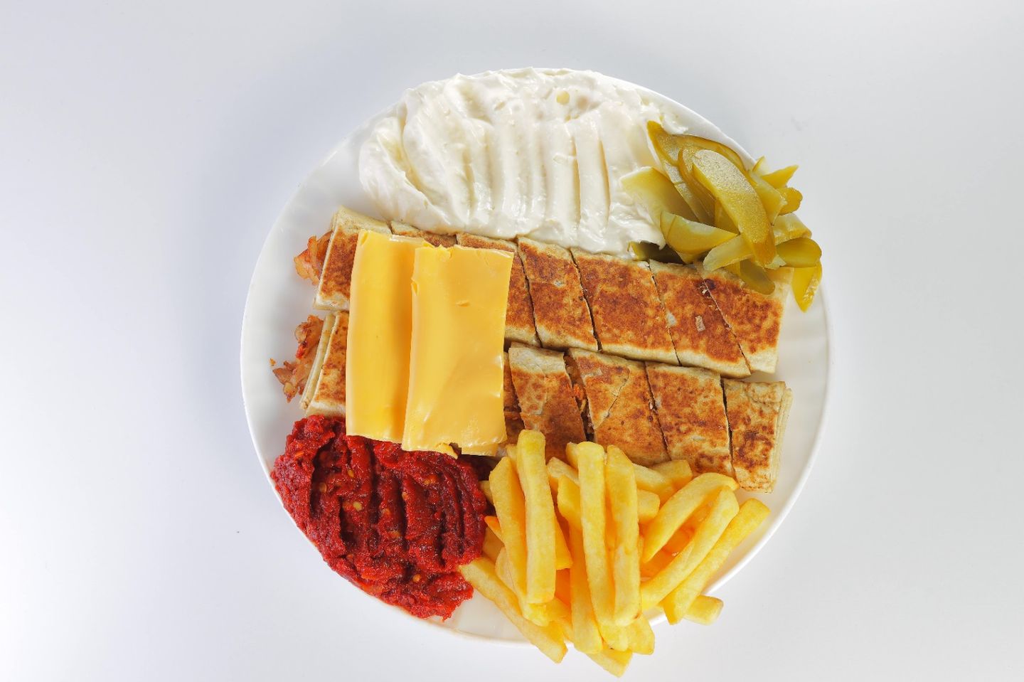 Large Arabic Shawarma With Cheese - Large Arabic With Cheese