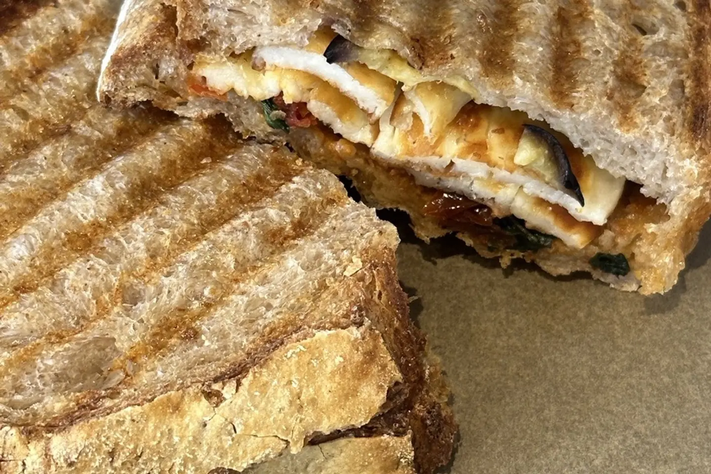 Halloumi Sourdough Sandwiches