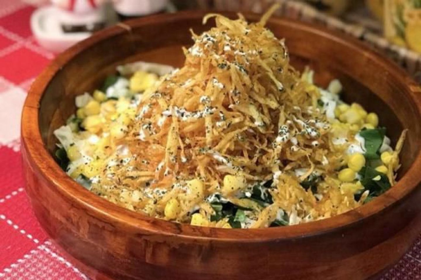 Potato Sticks Salad