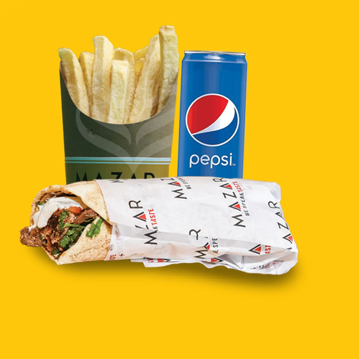 Lebanese Shawarma Beef Combo