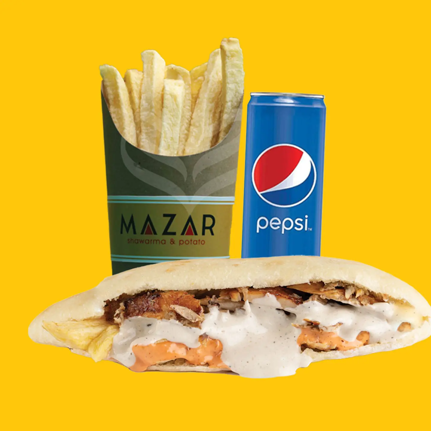 Iraqi Shawarma Chicken Combo