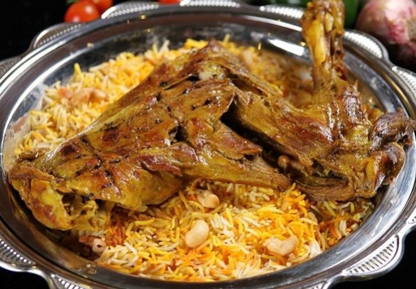 ربع تيس حنيذ