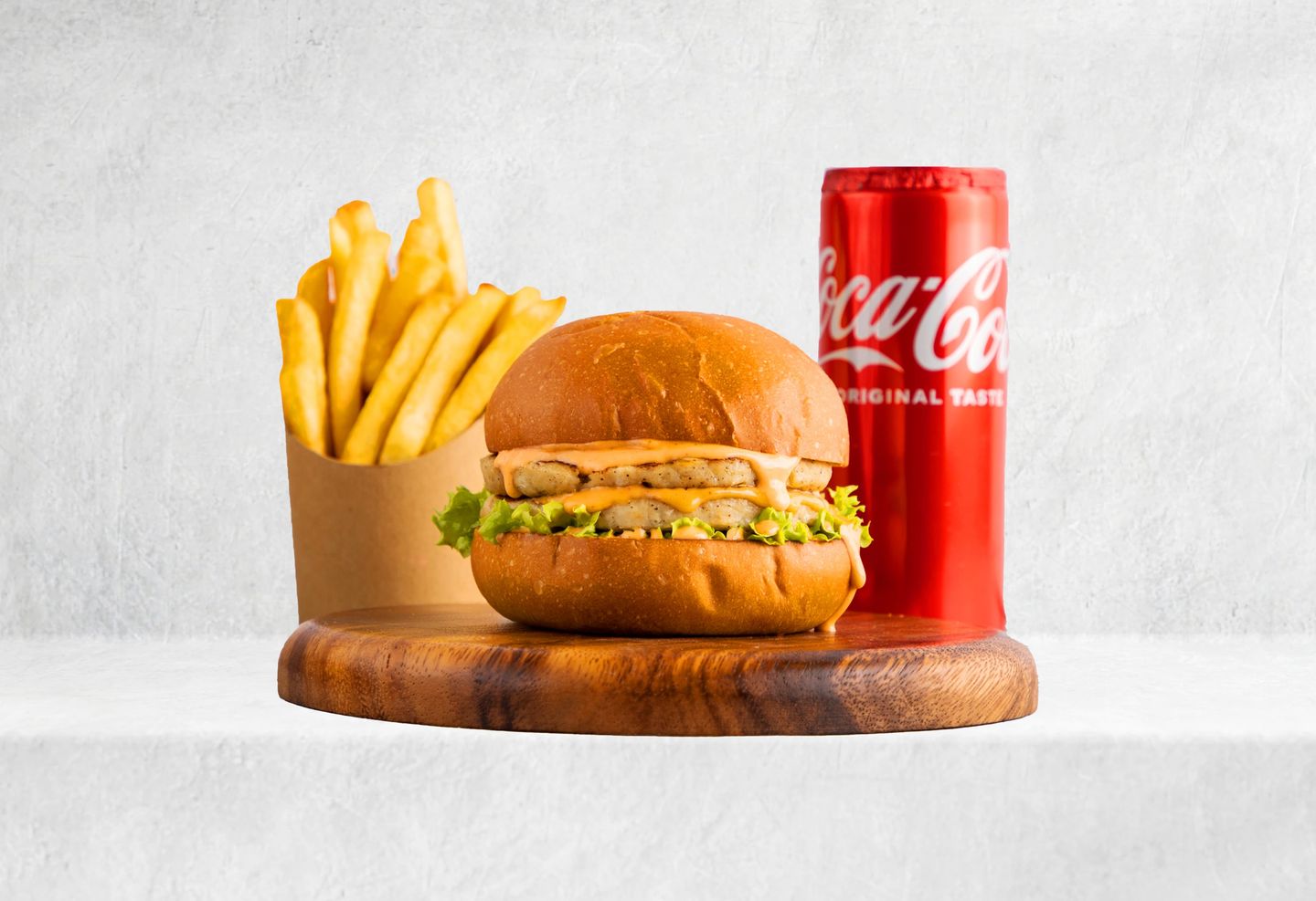 Meat Burger Meal
