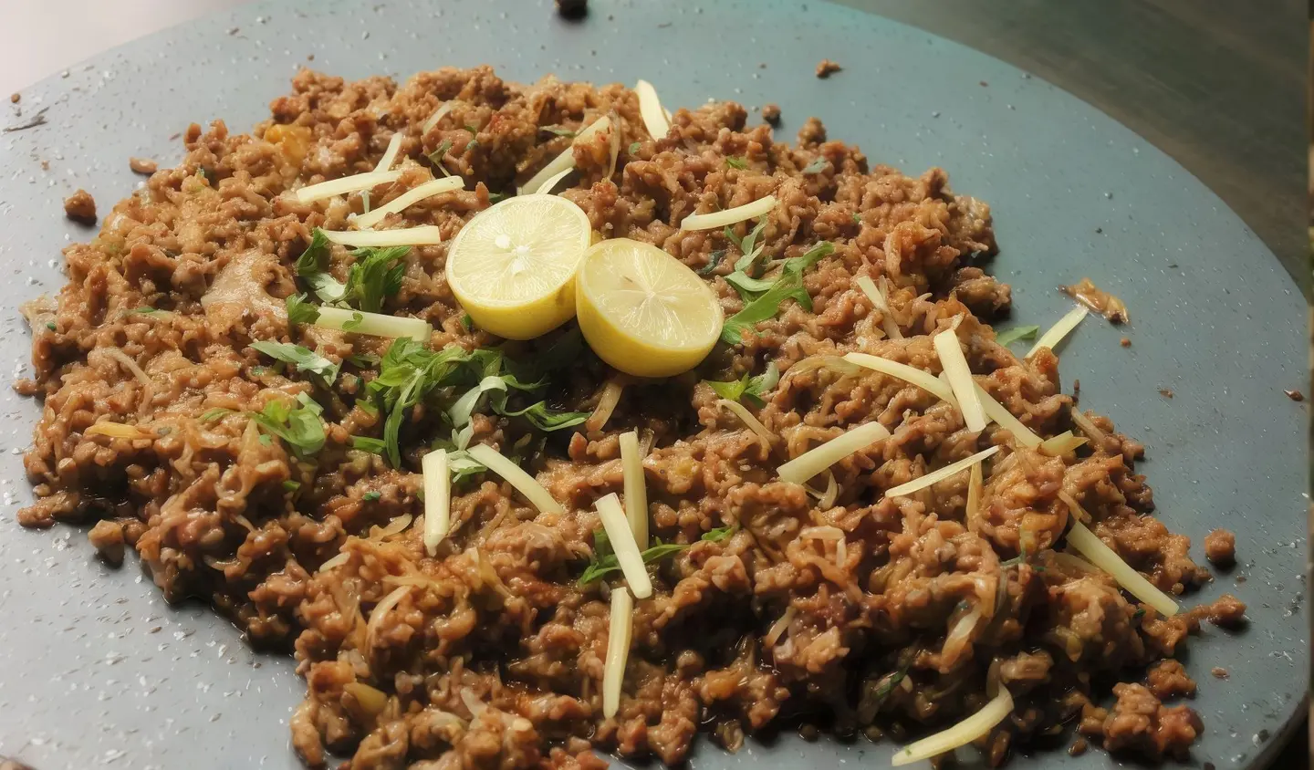Ground Beef Saj