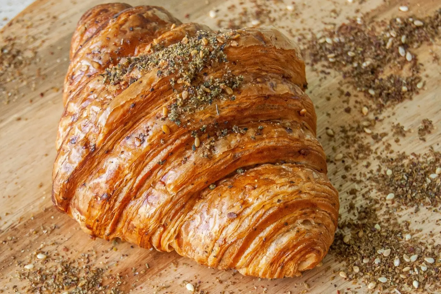 Zaatar Croissant - 1 Piece