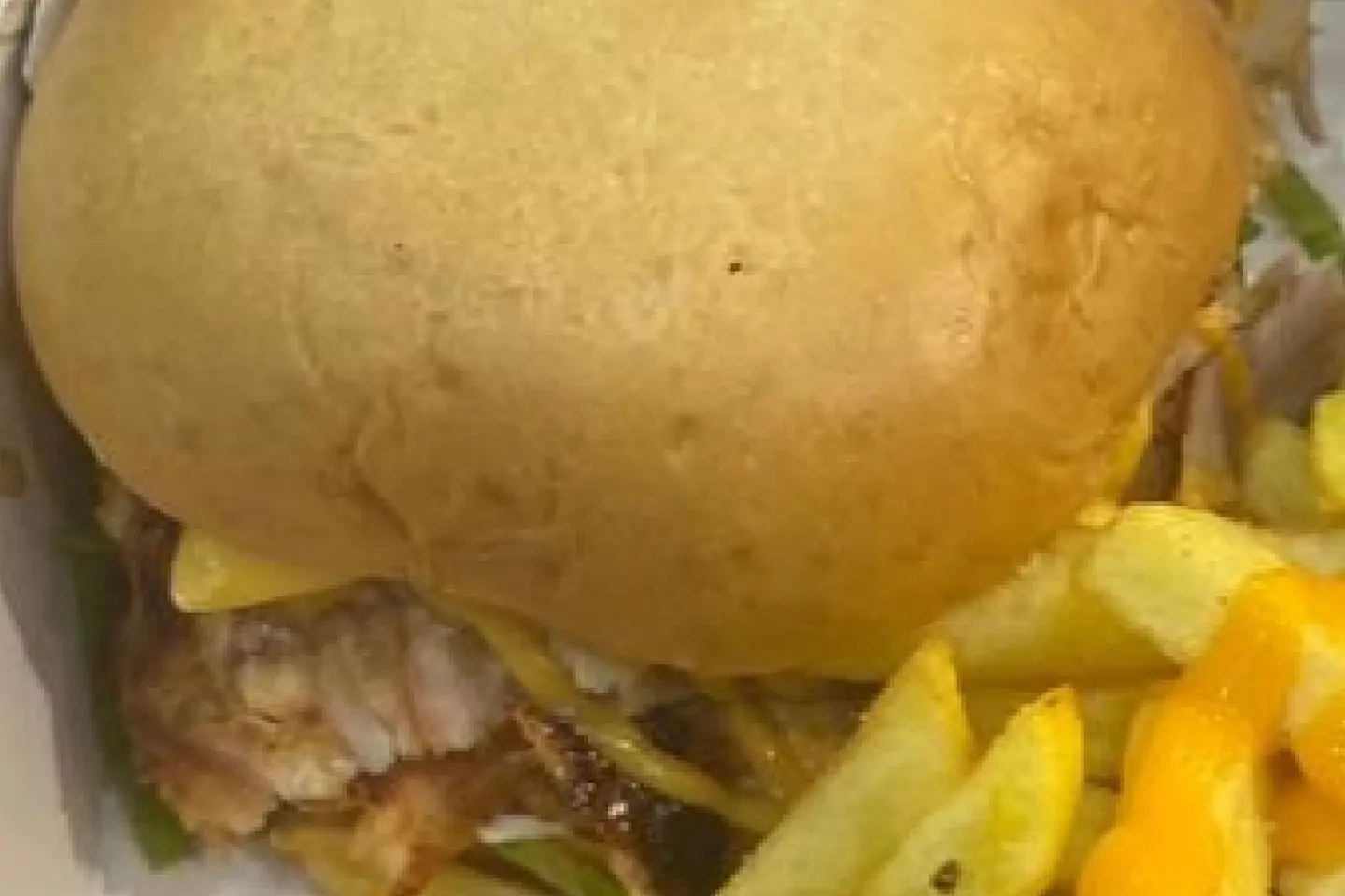 Chicken Burger Shawarma Meal