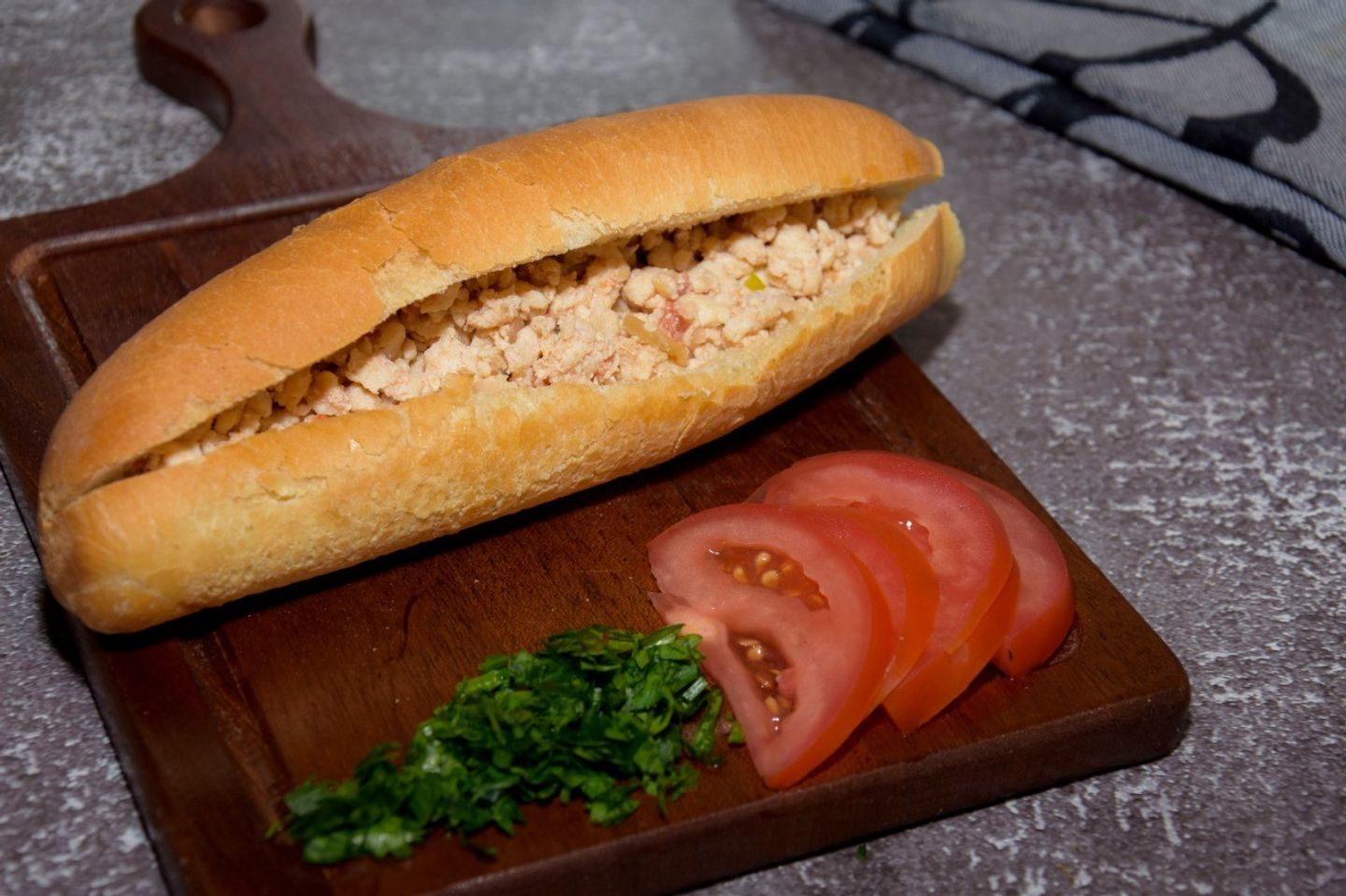 Chicken Sandwich With Cheese