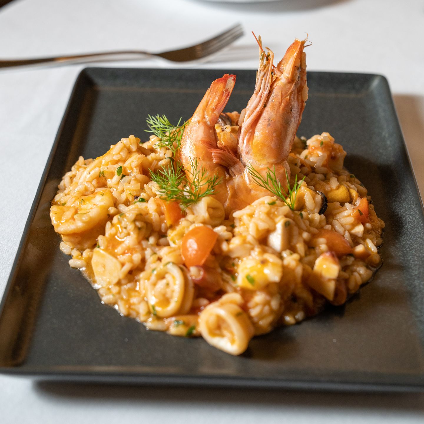 Risotto Alla Pescatora